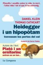 Portada del Libro Heidegger I Un Hipopotam Travessen Les Portes Del Cel