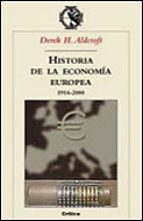 Portada del Libro Historia De La Economia Europea, 1914-2000