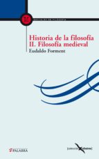 Historia De La Filosofia Ii. Filosofia Medieval