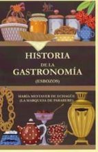 Portada del Libro Historia De La Gastronomía