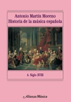 Portada del Libro Historia De La Musica Española. 4. Siglo Xviii