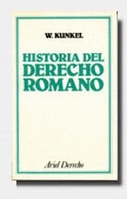 Portada del Libro Historia Del Derecho Romano