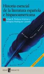 Portada del Libro Historia Esencial De La Literatura Española E Hispanoamericana
