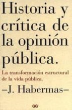 Portada del Libro Historia Y Critica De La Opinion Publica