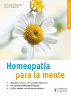 Portada del Libro Homeopatia Para La Mente : Manuales Salud De Hoy