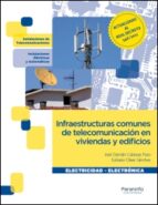 Portada del Libro Infraestructuras Comunes De Telecomunicacion En Viviendas Y Edifi Cios