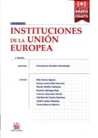 Portada del Libro Instituciones De La Unión Europea