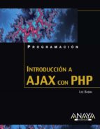 Portada del Libro Introduccion A Ajax Con Php
