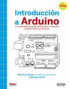 Portada del Libro Introduccion A Arduino. Edicion 2016