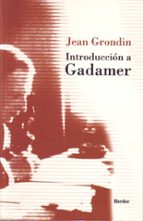 Portada del Libro Introduccion A Gadamer