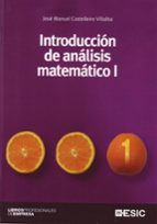 Portada del Libro Introduccion De Analisis Matematico I