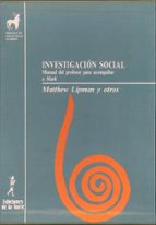 Portada del Libro Investigacion Social: Manual Del Profesor Para Acompañar A Mark