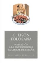 Portada del Libro Invitacion A La Antropologia Cultural De España