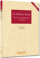 Portada del Libro La Defensa Penal
