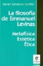 Portada del Libro La Filosofia De Emmanuel Levinas