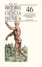 Portada del Libro La Fisiologia Origen Historico De Una Ciencia Experimental