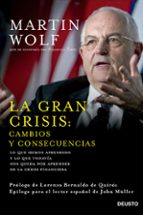 Portada del Libro La Gran Crisis: Cambios Y Consecuencias