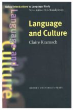 Portada del Libro Language And Culture