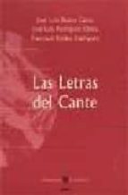 Portada del Libro Las Letras Del Cante Flamenco