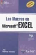 Portada del Libro Las Macros En Excel