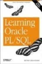 Portada del Libro Learning Oracle Pl/sql