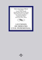 Lecciones De Derecho Civil Patrimonial