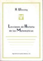 Portada del Libro Lecciones De Historia De Las Matematicas