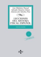 Portada del Libro Lecciones Del Sistema Fiscal Español
