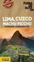 Portada del Libro Lima, Cuzco, Machu Picchu 2014