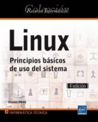 Portada del Libro Linux - Principios Basicos De Uso Del Sistema