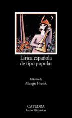 Portada del Libro Lirica Española De Tipo Popular:edad Media Y Renacimiento