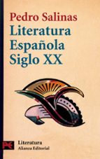 Portada del Libro Literatura Española Siglo Xx