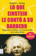 Portada del Libro Lo Que Einstein Le Conto A Su Barbero