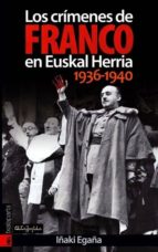 Portada del Libro Los Crimenes De Franco En Euskal Herria