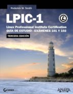 Portada del Libro Lpic-1: Linux Professional Institute Certification