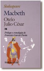 Portada del Libro Macbeth; Otelo; Julio Cesar