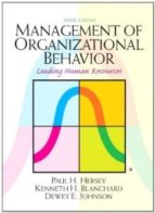 Portada del Libro Management Of Organizational Behavior