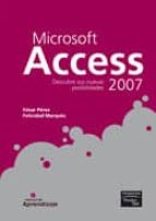 Manual De Aprendizaje: Access 2007