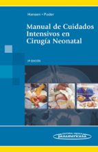Portada del Libro Manual De Cuidados Intensivos En Cirugia Neonatal