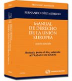 Manual De Derecho De La Union Europea