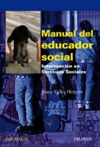 Portada del Libro Manual De Educador Social: Intervencion En Los Servicios Sociales