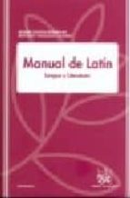 Manual De Latin Lengua Y Literatura
