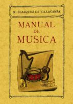 Portada del Libro Manual De Musica