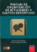 Manual De Organizacion De Actividades Y Eventos Deportivos