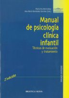 Manual De Psicologia Clinica Infantil