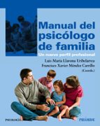 Portada del Libro Manual Del Psicologo De Familia: Un Nuevo Perfil Profesional
