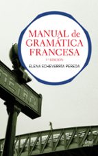 Portada del Libro Manual Gramatica Francesa