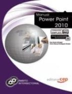 Portada del Libro Manual Power Point 2010