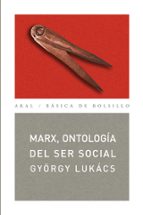 Portada del Libro Marx: Ontologia Del Ser Social