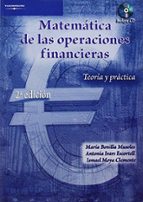 Portada del Libro Matematica De Las Operaciones Financieras. Teoria Y Practica